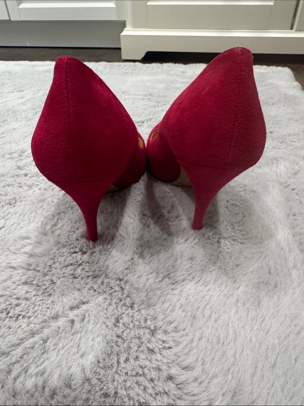 kate spade Hot Pink Pointed-Toe Stiletto Heels - Picture 3 of 5